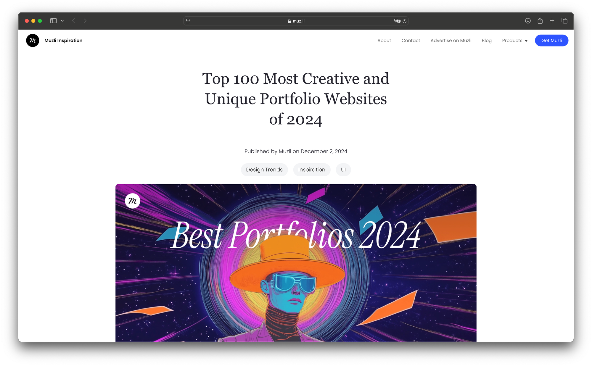 🖌️ Les 100 Portfolios les Plus Créatifs et Uniques de 2024